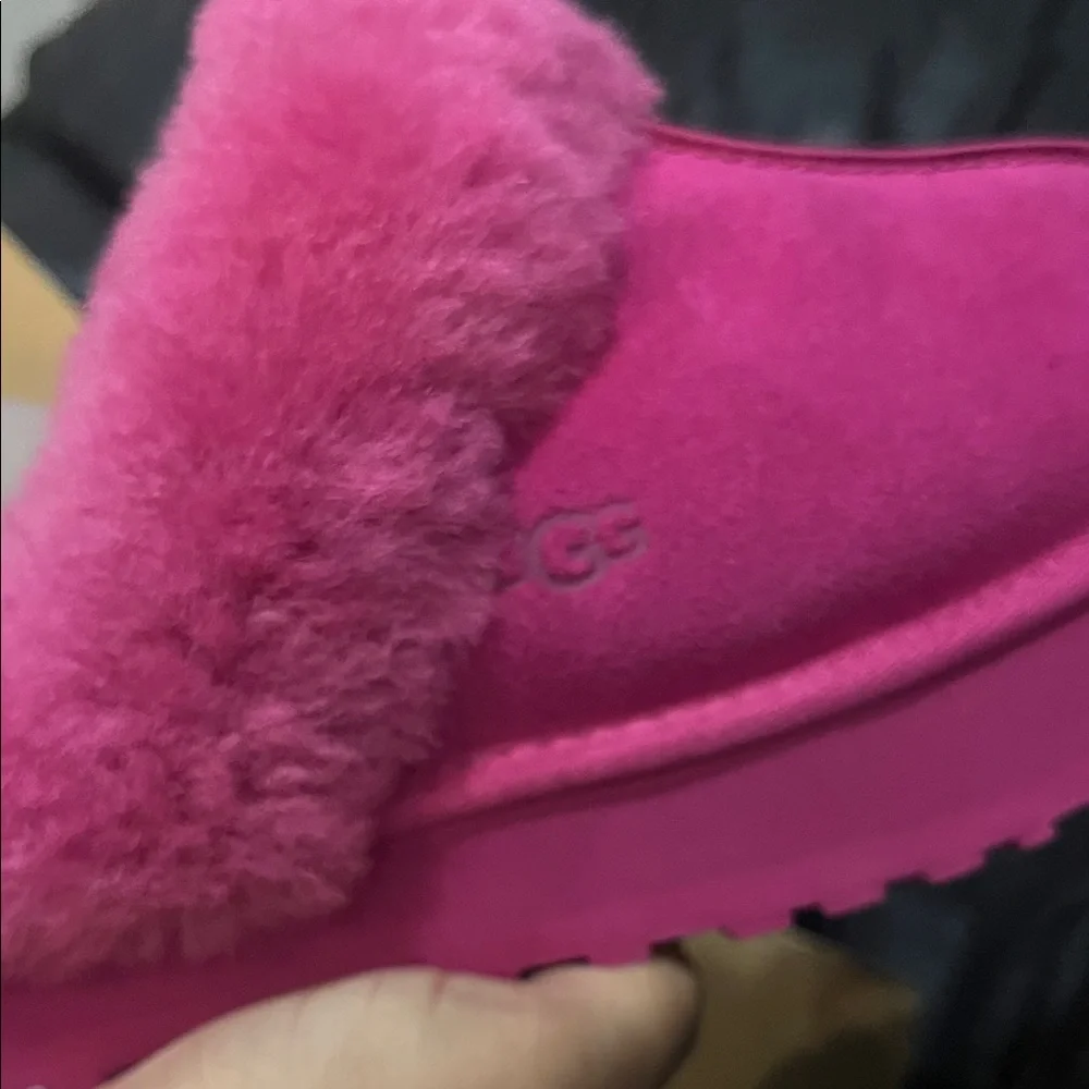 UGG womens Disquette Slippers - Pink - Picture 4 of 6